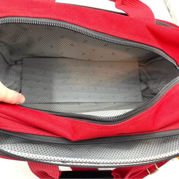 Ricardo Beverly Hills Large Red Weekend Duffle - Picture 10 of 13